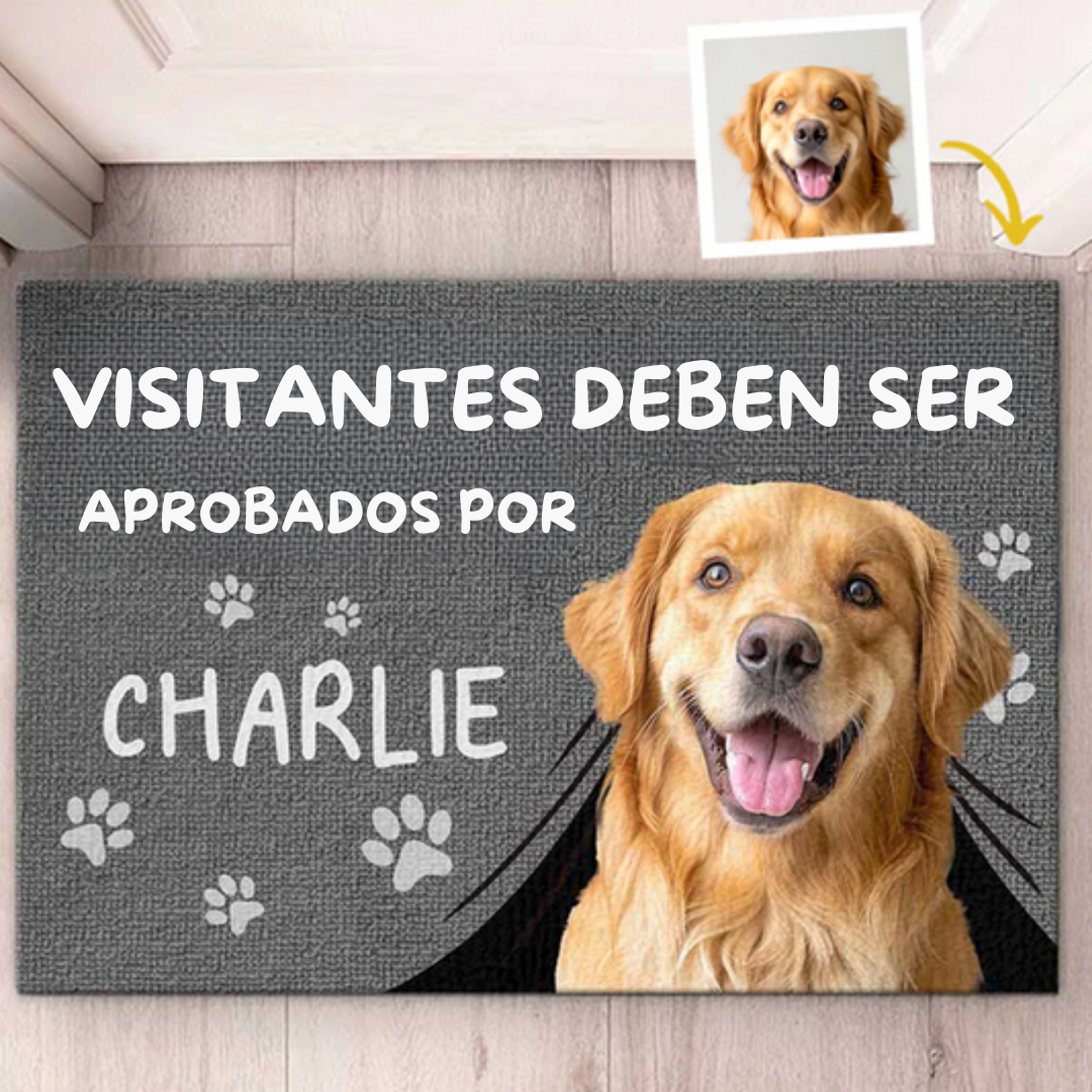 Alfombra decorativa personalizada para el hogar - Regalo para propietarios de mascotas y amantes de los animales