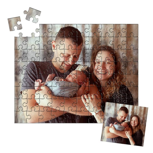Rompecabezas personalizado para parejas, familias y mascotas