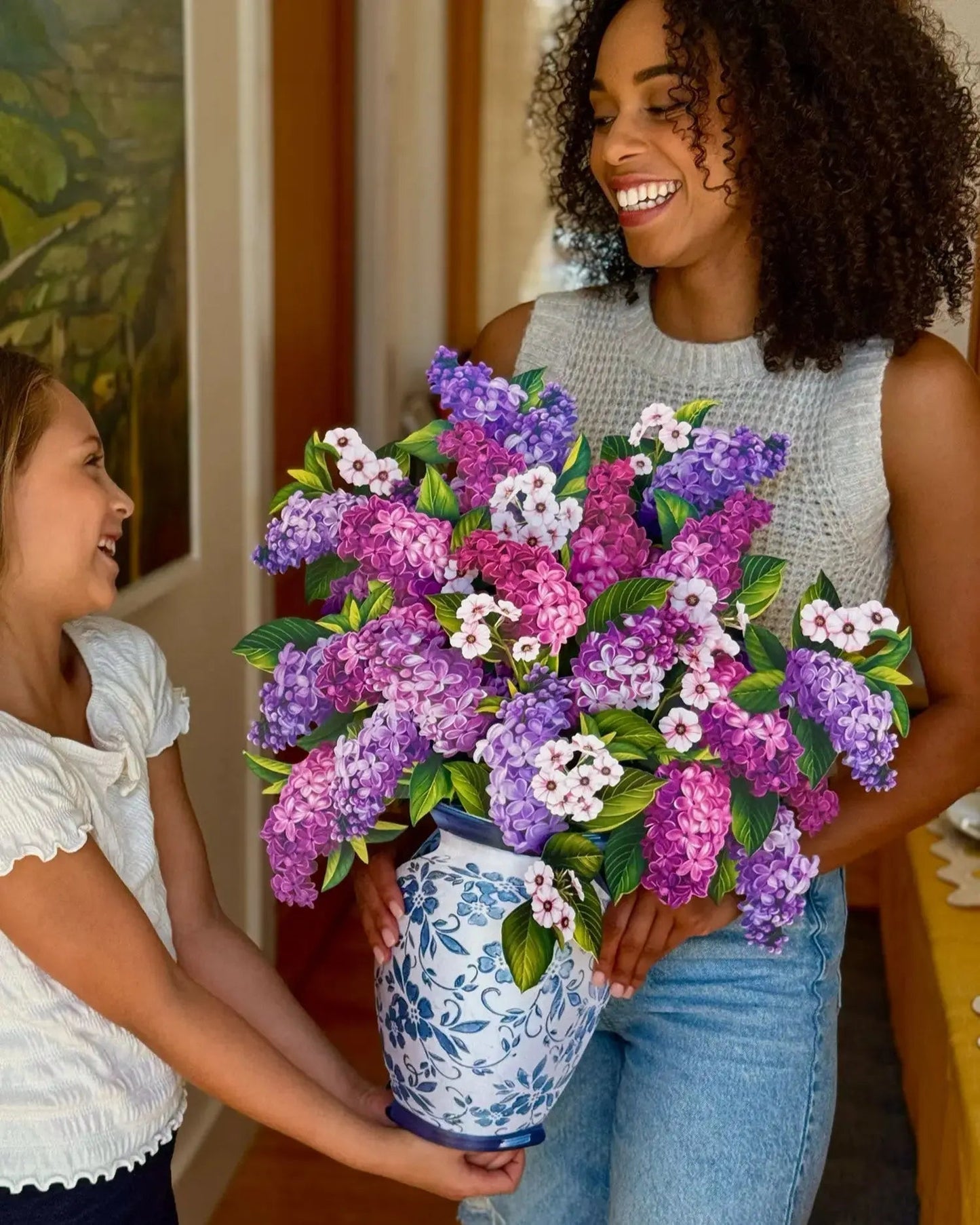 Ramos Pop-Up – Rosas y Lilas de Jardín