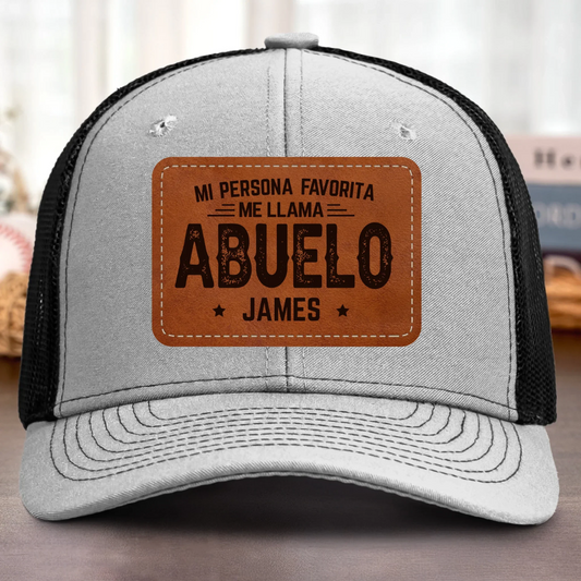 Mis Personas Favoritas Me Llaman - Gorra Camionera Personalizada Para Abuelos y Papás