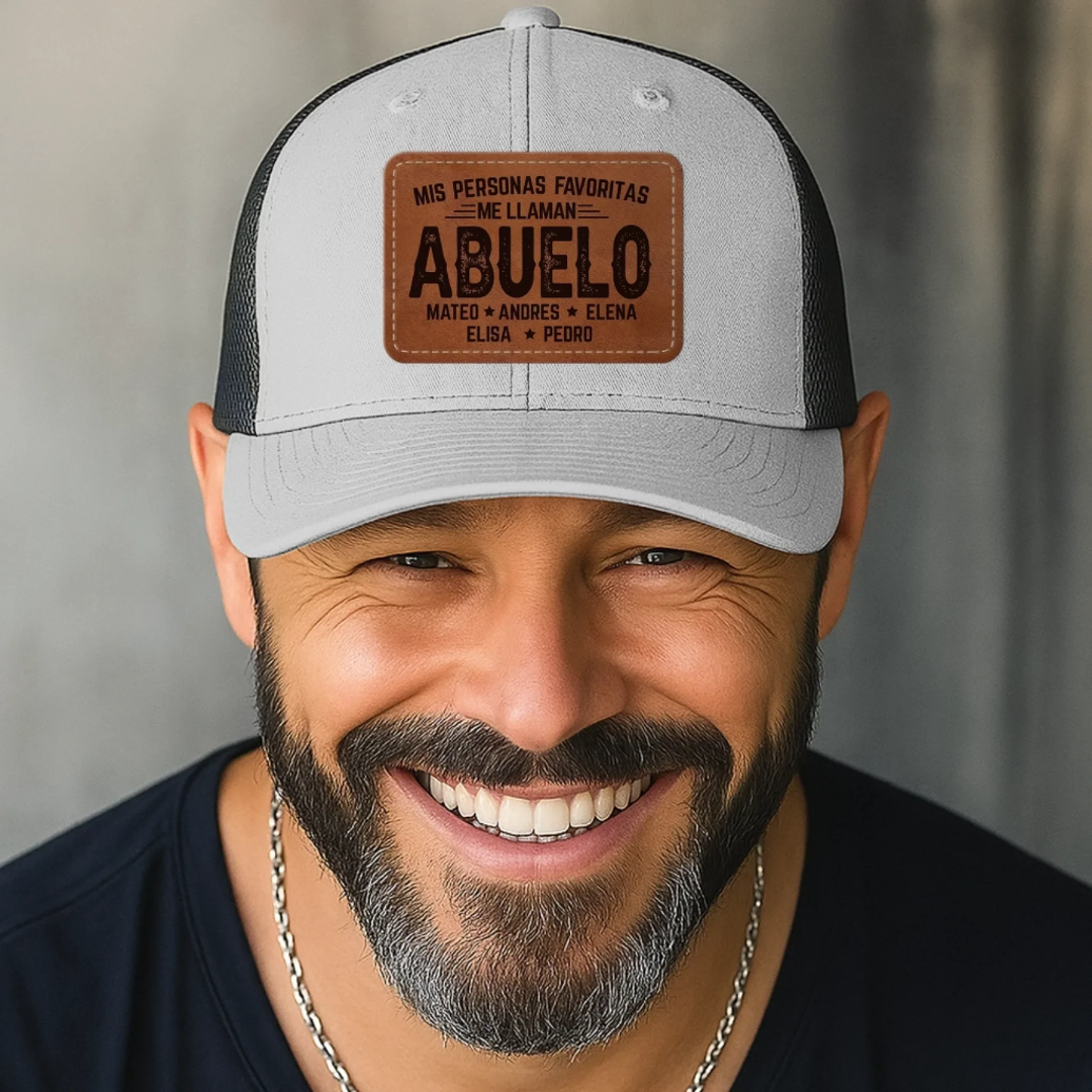 Mis Personas Favoritas Me Llaman - Gorra Camionera Personalizada Para Abuelos y Papás