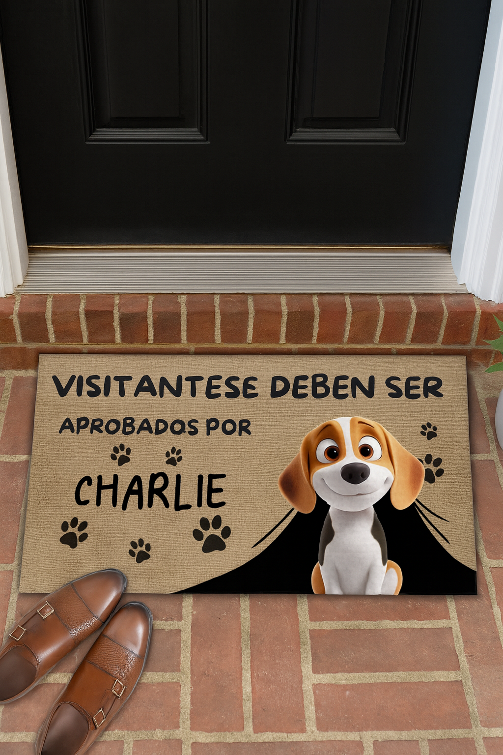 Alfombra decorativa personalizada para el hogar - Regalo para propietarios de mascotas y amantes de los animales