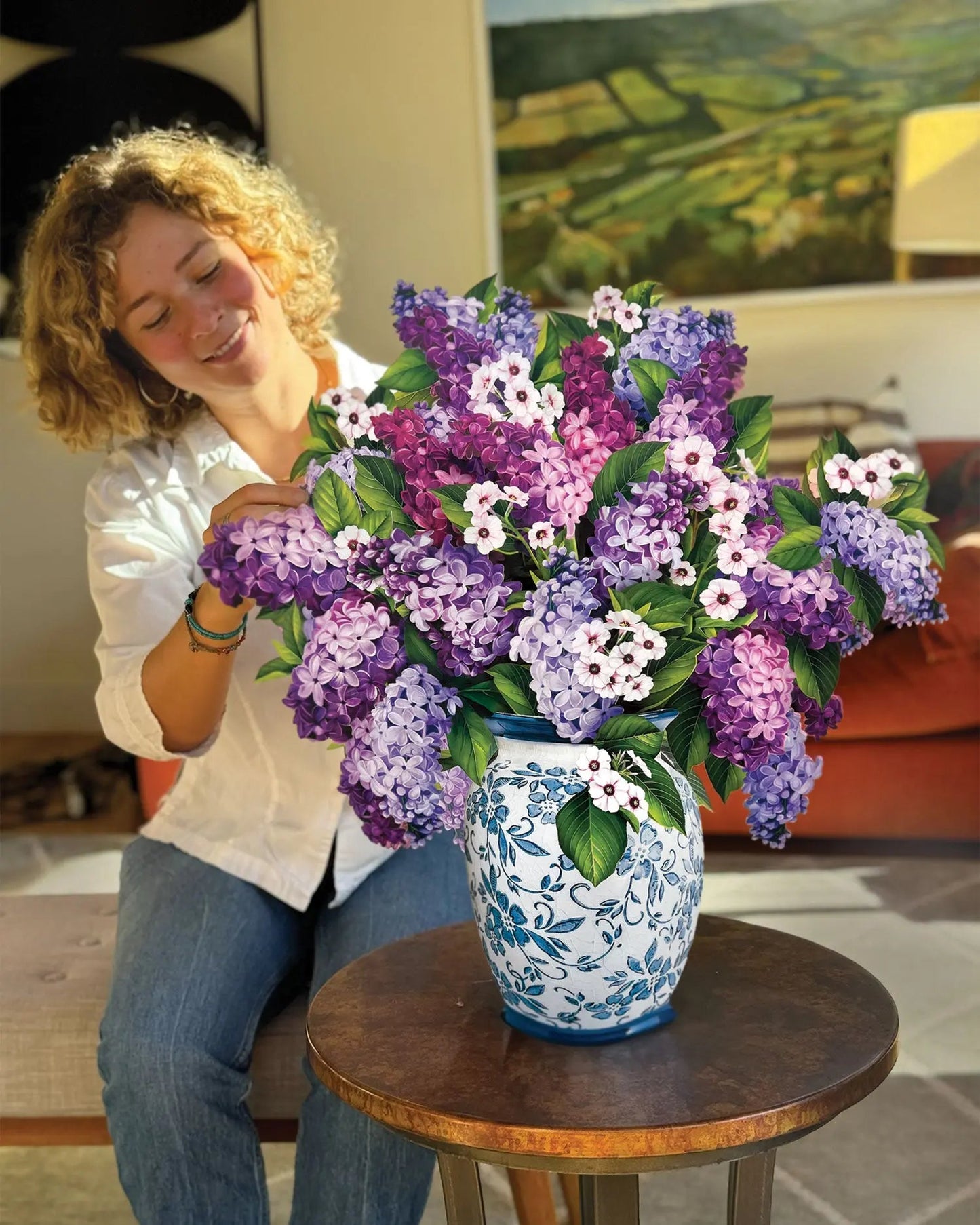 Ramos Pop-Up – Rosas y Lilas de Jardín