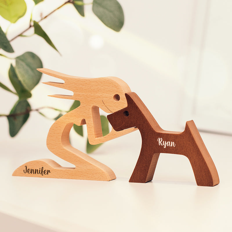 Figura de madera personalizada