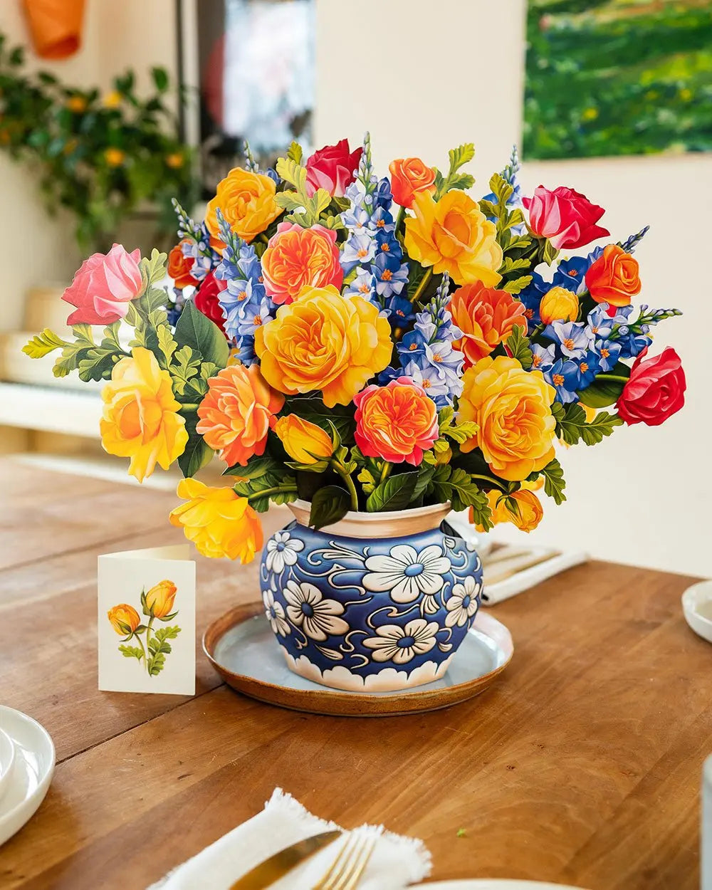 Ramos Pop-Up – Rosas y Lilas de Jardín