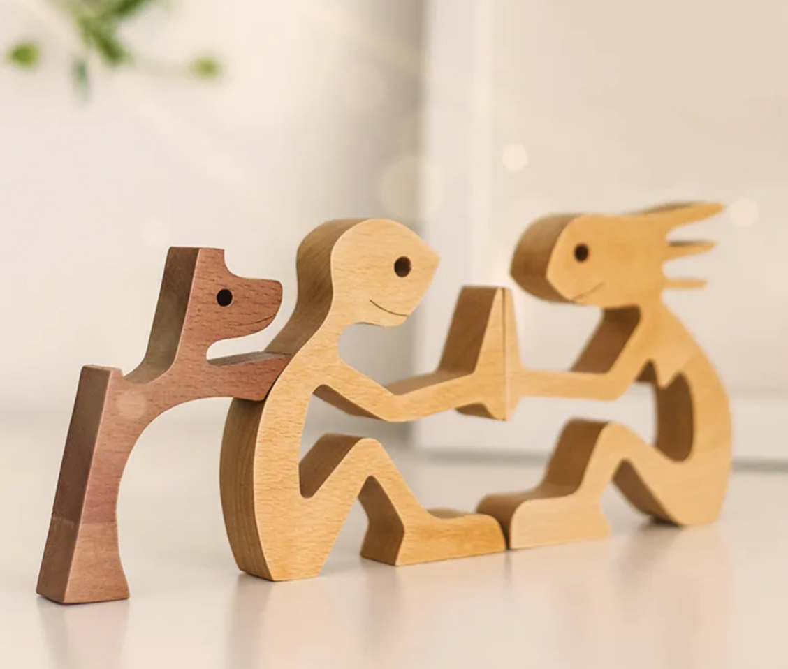 Figura de madera personalizada