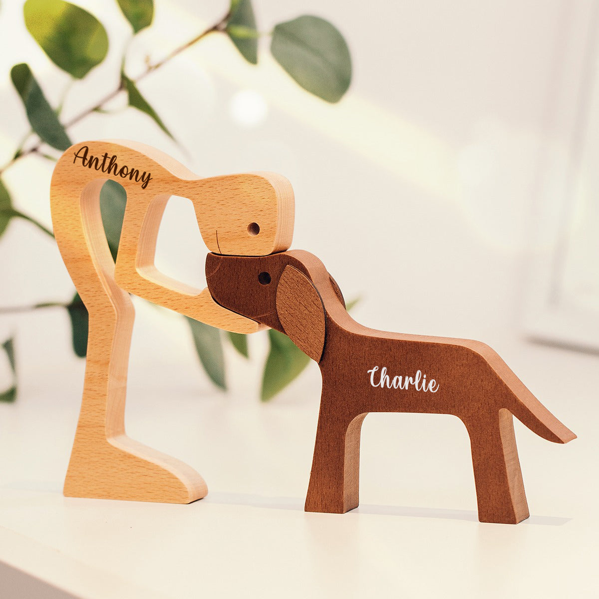 Figura de madera personalizada
