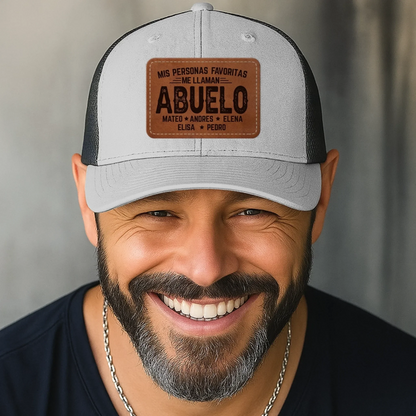 Mis Personas Favoritas Me Llaman - Gorra Camionera Personalizada Para Abuelos y Papás