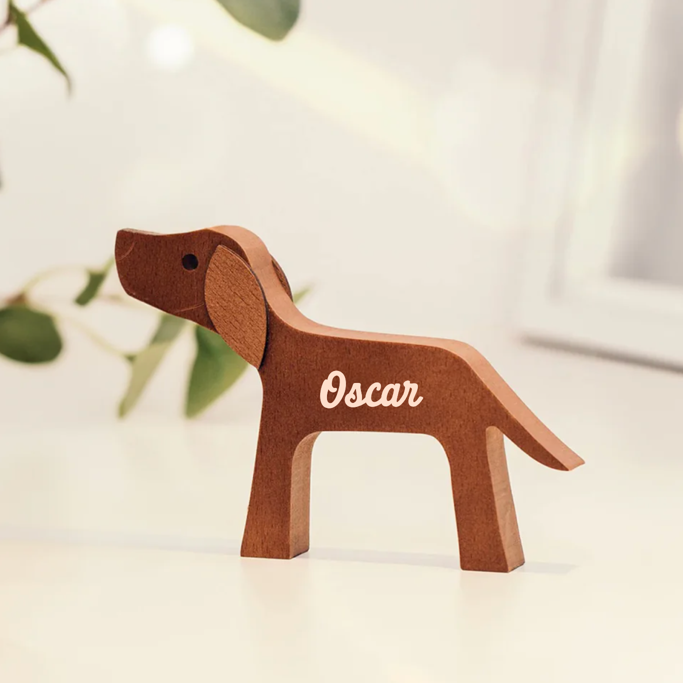 Rompecabezas de madera personalizado en forma de perro y gato - Esculturas únicas para amantes de mascotas - El regalo perfecto para propietarios de perros y gatos.